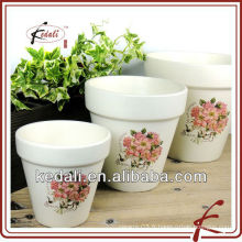 Vase à fleurs en céramique décorative